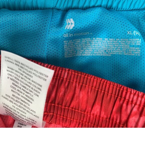 New All in Motion Art Class Boys XL Athletic Drawstring Electric Waist Shorts - Picture 3 of 3